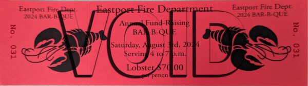 2024 EFD Lobster Ticket